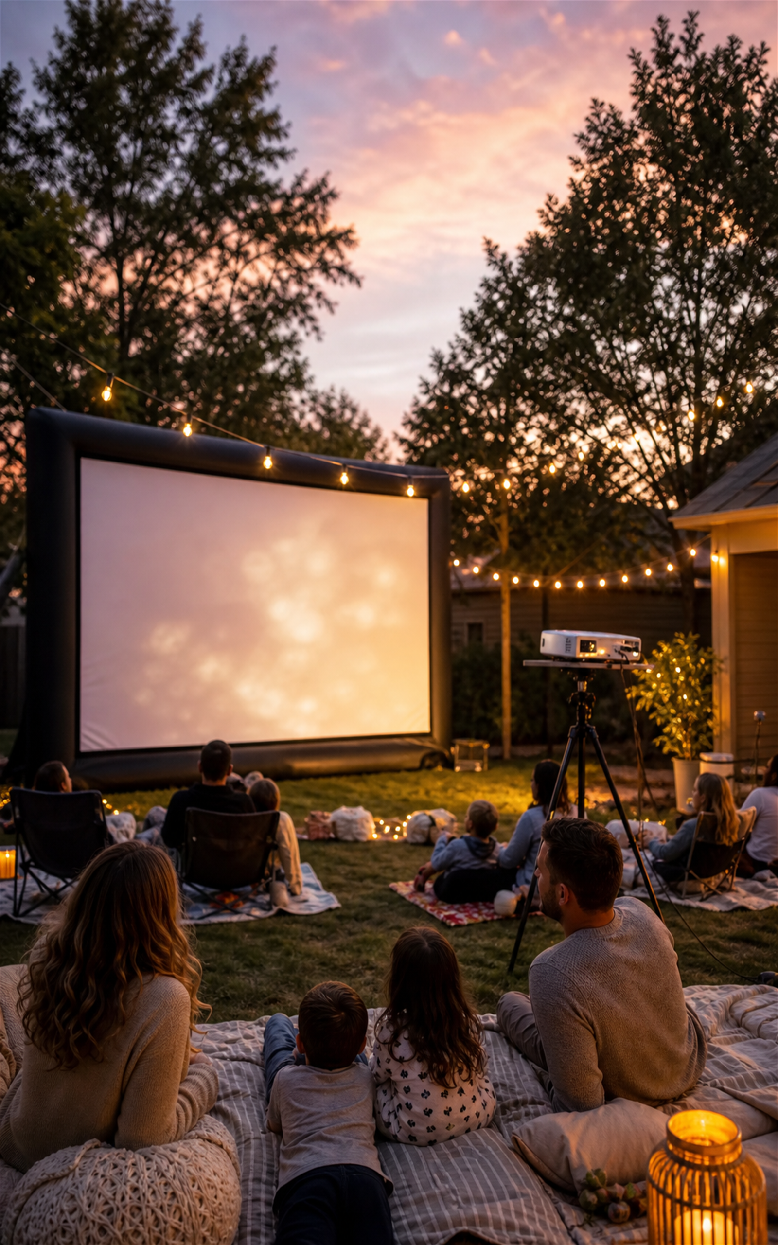 How to Start a Backyard Movie Business cover